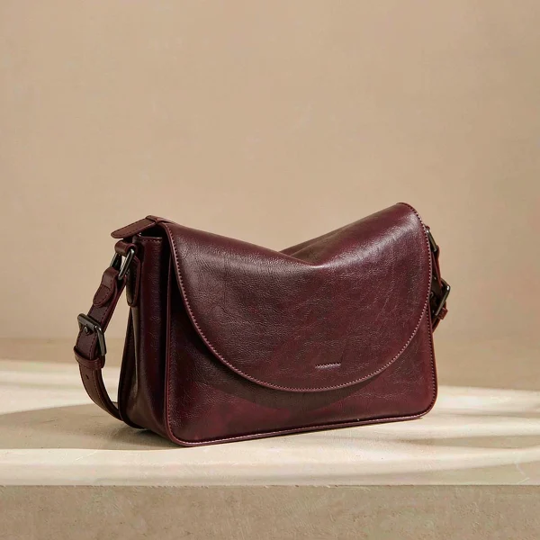 Coline Curved Shoulder Bag — , Liorvenne