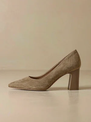 Corset Seam Block Heel Corset Seam Block Heel — , Liorvenne