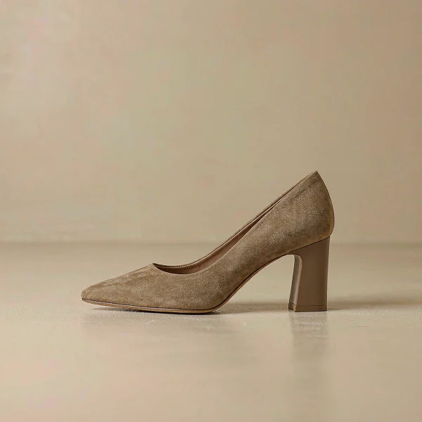 Corset Seam Block Heel Corset Seam Block Heel — , Liorvenne