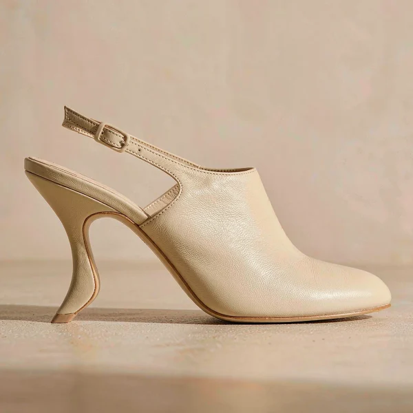 Estelle Heeled Mule — , Liorvenne